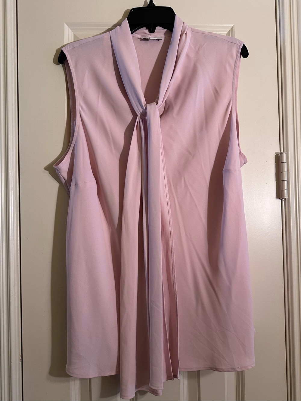 Bar III Soft Pink Tie Neck Camisole